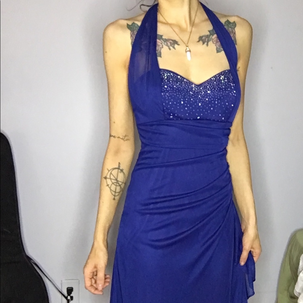 Royal Blue Prom Dress TAG STILL ON